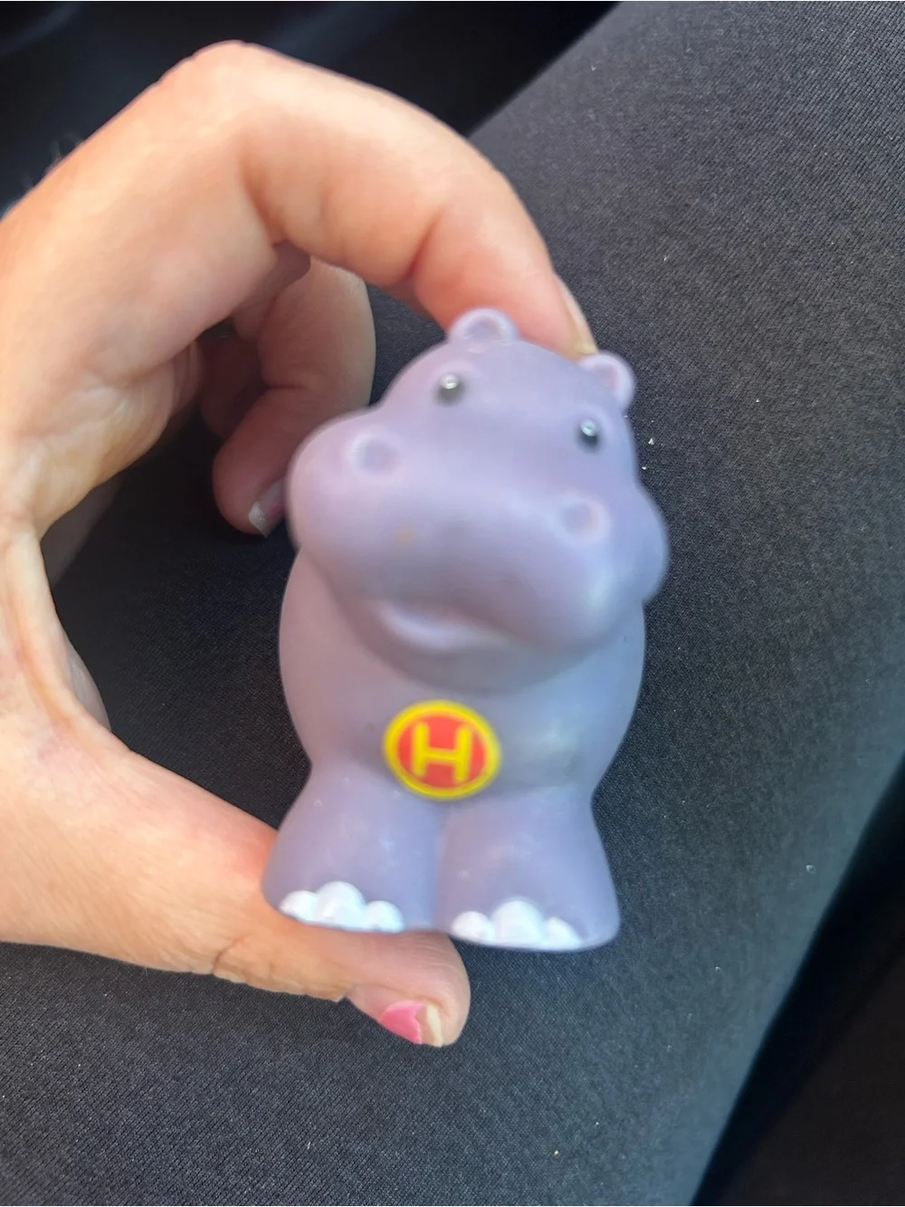 Fisher Price Little People Zoo Alphabet Animal Figure H Hippo Hippopotamus